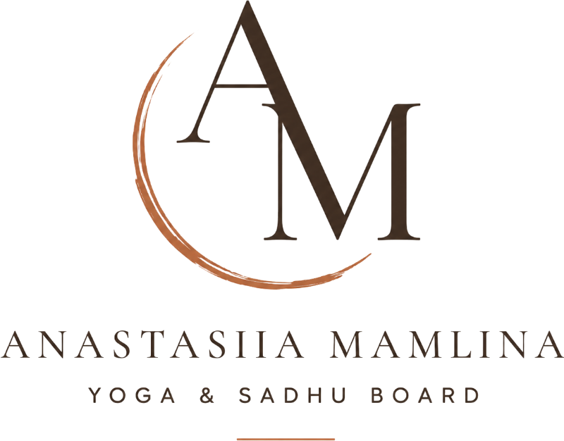 Logo Anastasiia Mamlina — Yoga & Sadhu Board